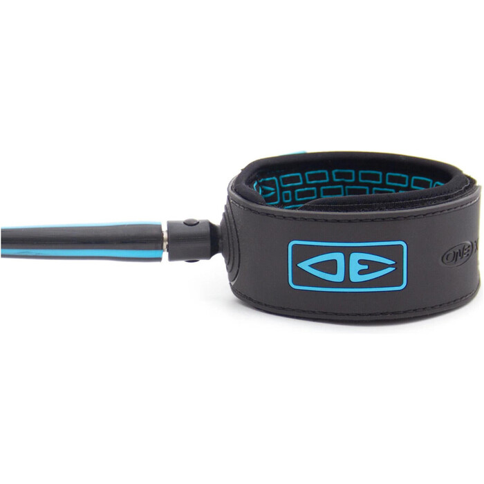 2024 Ocean And Earth Premium One-XT Surf Leash OESLP60XT - Black / Blau